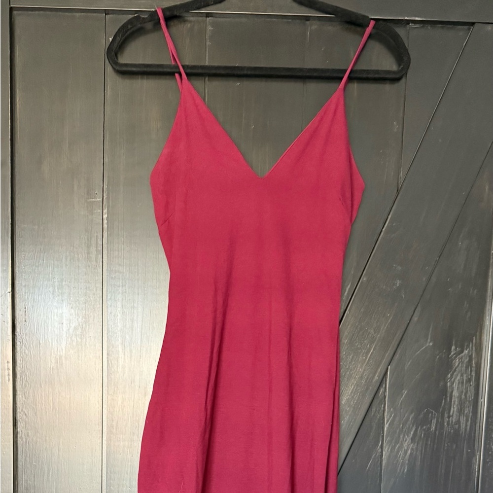 Elegant Maroon Mermaid Dress